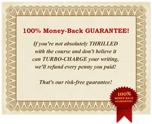 100% Money-Back Gurantee! 